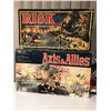 Image 1 : Group of 2 vintage games - Risk The World Conquest Game & Axis & Allies A Game of High Adventure