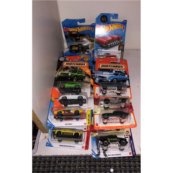 Group of approx. 20 Hot Wheels & Matchbox die-cast - Nissan Skyline GTR/ limited edition 1979 Chevy