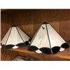 Image 1 : Group of 2 Tiffany glass lamp shades