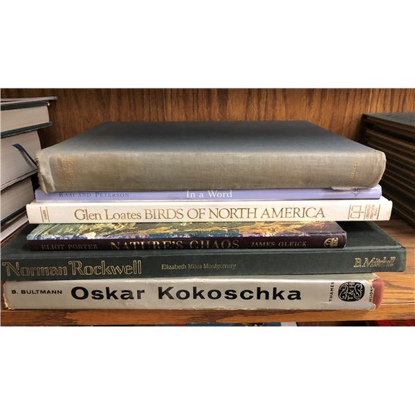 Group of books - Birds of North America/ Nature's Chaos etc.