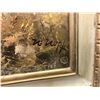 Image 2 : Framed original H. Hopf vintage oil painting