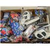 Image 3 : Two baskets of Nine Eagles RC air helicopter parts & remote controllers