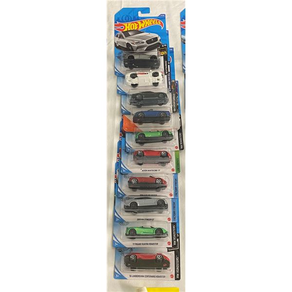 Group of 10 assorted Hot Wheels die-cast