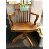 Image 2 : Vintage wooden rotating office chair from the show & box full of rope