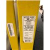 Image 2 : Featherlite aluminum yellow & silver step ladder - 8ft high