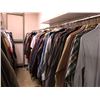 Image 7 : Five racks of assorted men's & ladies clothing - tops/ trousers/ jeans/ jackets - approx. 50 garment