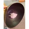 Image 2 : Group of 3 movie-set metal round riveted light fixtures - approx. 29in in diameter x 16in deep