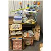 Image 1 : Assortment of baby clothing/ baby toys/ baby Einstein/ jolly jumper/ wooden baby high chair etc.