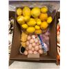 Image 3 : Assortment of artificial food - shell fish/ eggs/ lemons/ scrambled eggs/ oysters/ bagels/ oranges/