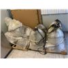 Image 1 : Two pallets of glass & metal light fixtures - approx. 30 pcs.