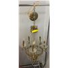 Image 1 : Hanging chandelier w/ led lights