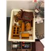 Image 2 : 1/12 scale doll house supplies/ electrical lights + fixtures & wallpaper