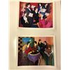 Image 1 : Group of 2 original painting prints signed by artists - approx. 22 1/2in x 18 1/2in