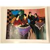 Image 2 : Group of 2 original painting prints signed by artists - approx. 22 1/2in x 18 1/2in