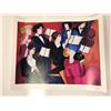 Image 4 : Group of 2 original painting prints signed by artists - approx. 22 1/2in x 18 1/2in