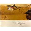 Image 2 : Group of 2 original limited edition painting prints signed by artists - "The Legacy" #353/395 & "Rea