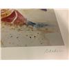 Image 4 : Group of 2 original limited edition painting prints signed by artists - "Sand Play" #303/395 & "Clai