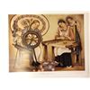 Image 5 : Group of 2 original limited edition painting prints signed by artists - "Syrup Time" #206/395 & "Lab