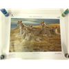 Image 9 : Three Topographical BC Maps - approx. 36in x 26in & 1 Robert Bates print (24in x 17in)