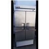 Image 1 : True double door upright cooler