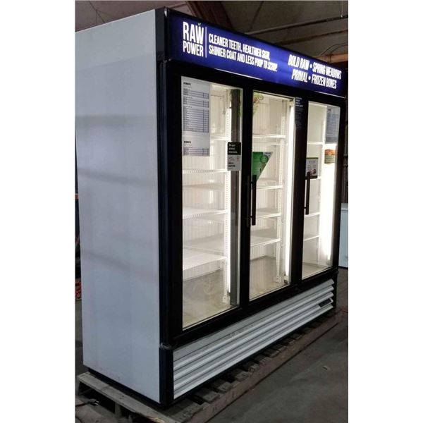 True Triple glass door Freezer!