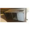 Image 1 : Stianless steel work table cabinet w prep cut hole