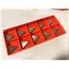 Image 2 : Lot of (50) New? Sandvik Carbide Inserts, P/N: TFA 42P3R