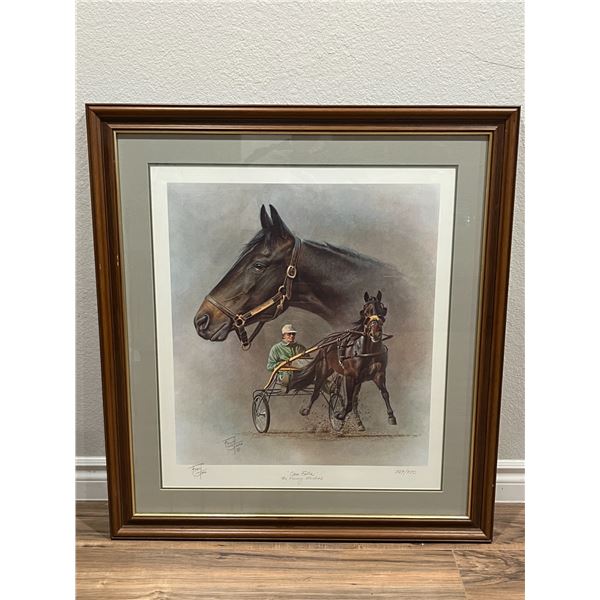 "Cam Fella (The Pacing Machine)" by Fred Stone (1930-2018): Limited lithograph (#729/950)