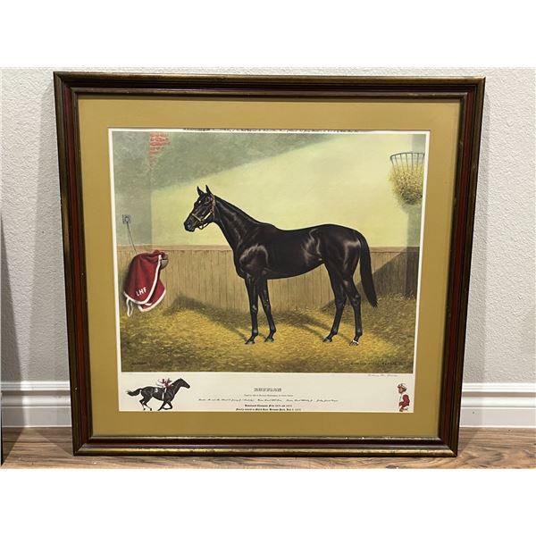 "Ruffian" by Richard Stone Reeves: Limited lithograph (#283/500) 1975