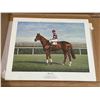 Image 1 : "Phar Lap" by Richard Stone Reeves (1919-2005): NEVER FRAMED Limited lithograph (#3/850)