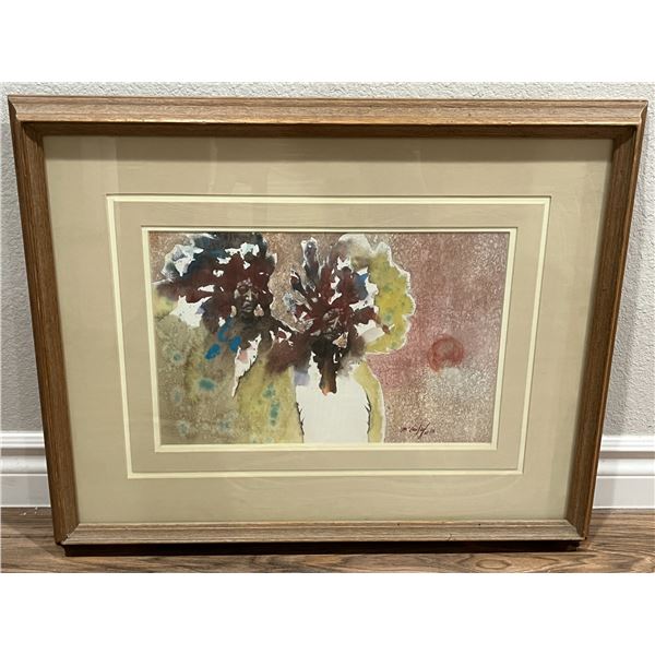 "Dressed for Council" by Donald Gordon McCauley: 1978. Mixed-media on paper. Signed