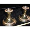 Image 1 : Pair Gorham Silver Console Candle Holders in #2304923