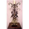 Image 1 : Wonderful Large Gold Double Cherub Lamp #2305175