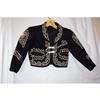 Image 1 : Vintage Childs Black & White Charro Jacket #2305216