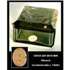 Image 1 : SIGNED CZECH ART DECO MERCURY POWDER BOX OPB-51#2305507