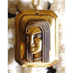 STUNNING ART DECO PENDANT NECKLACE 1930's #129 #2305511