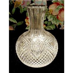 CUT GLASS CARAFE AMERICAN BRILLIANT PERIOD #56 #2305513