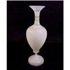 Image 1 : Victorian White Organic Glass Vase. #2306099