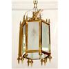 Image 1 : Bronze and  crystal  Lantern #2307297