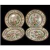 Image 1 : Four Indian Tree Soup Plates,  Staffordshire. #2318040