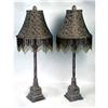 Image 1 : PAIR BEADED BUFFET LAMPS / NEW ACCENT LIGHTING #2318058