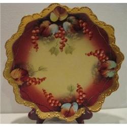 Hand Painted Pickard Currant Plate #2318193