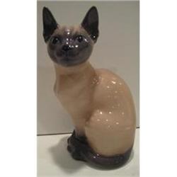 Royal Copenhagen Siamese Cat Figurine #2318196