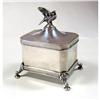 Image 1 : Austrian Silver Footed Box with Bird Finial #2318423