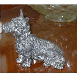 Sphelter  Metal Scottie Dog Figure #2318576