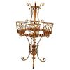 Image 1 : French Gilded Iron Plant Stand #2324991