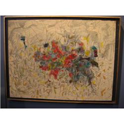 Modernist oil by Pa. artist, Sam Maitin #2325141