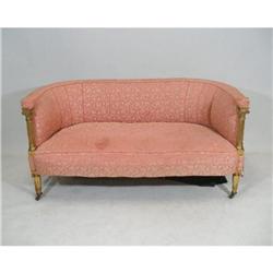 Neoclassical Settee, English, c.1830 #2325177