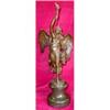 Bronze ANGEL Statue SIGNED Large -1881- ANTIQUE#2325257