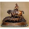 CLASSIC FINE BRONZE THE HUNT OF THE FOX  #2325458